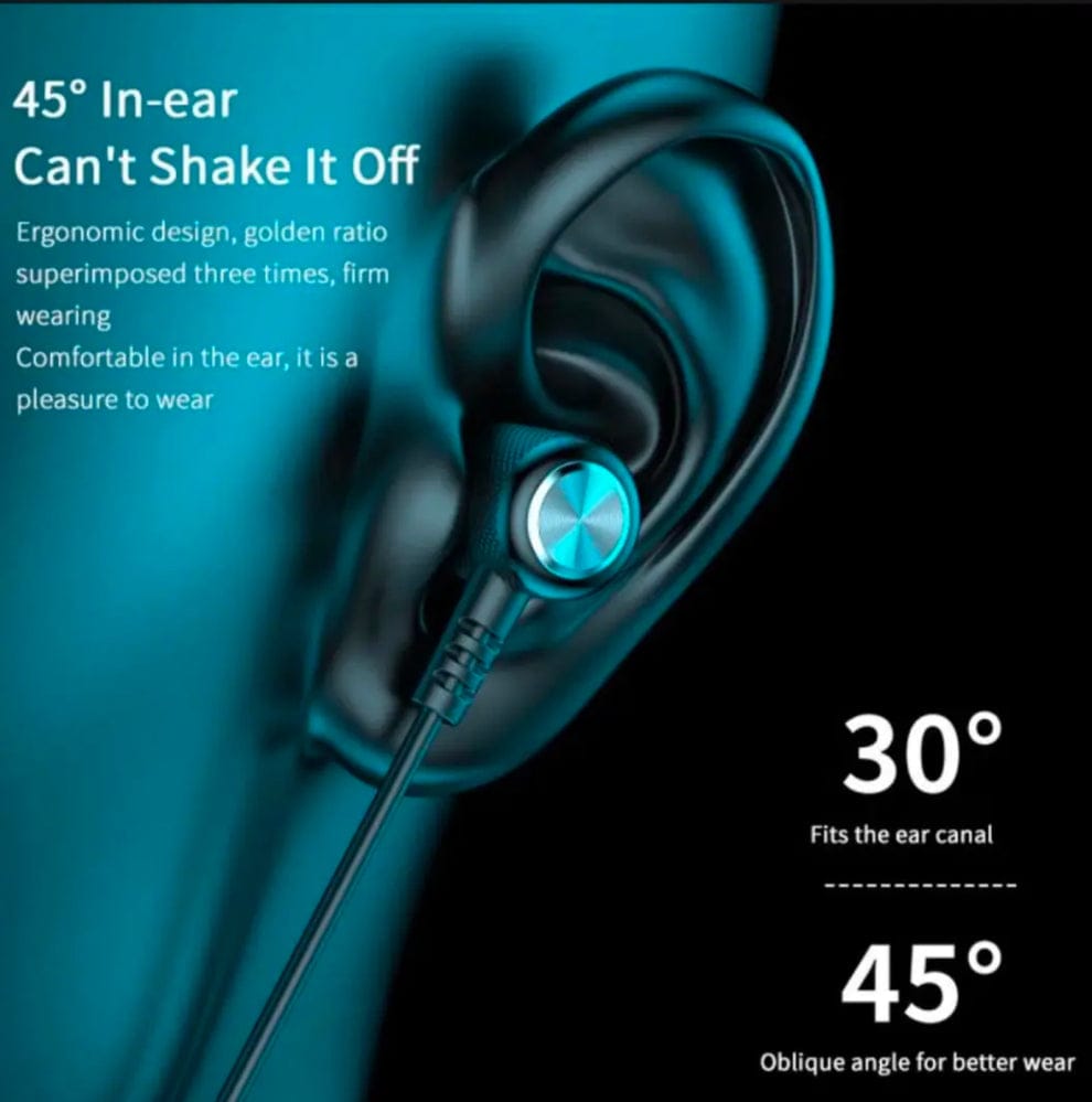 Super Sound Wireless Neckband – Bluetooth 5.0 Headphones with Deep Bass, 6-Hour Playtime & Built-in Mic